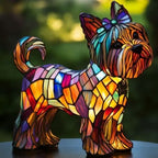 LED Night Light Dog Figurine Soft Warm & USB Powered
