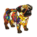 LED Night Light Dog Figurine Soft Warm & USB Powered