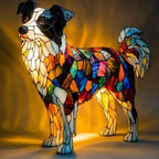 LED Night Light Dog Figurine Soft Warm & USB Powered