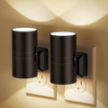 LED Night Light Dusk-To-Dawn Sensor Adjustable Brightness Plug-In