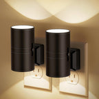 LED Night Light Dusk-To-Dawn Sensor Adjustable Brightness Plug-In