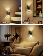 LED Night Light Dusk-To-Dawn Sensor Adjustable Brightness Plug-In