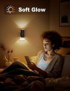 LED Night Light Dusk-To-Dawn Sensor Adjustable Brightness Plug-In