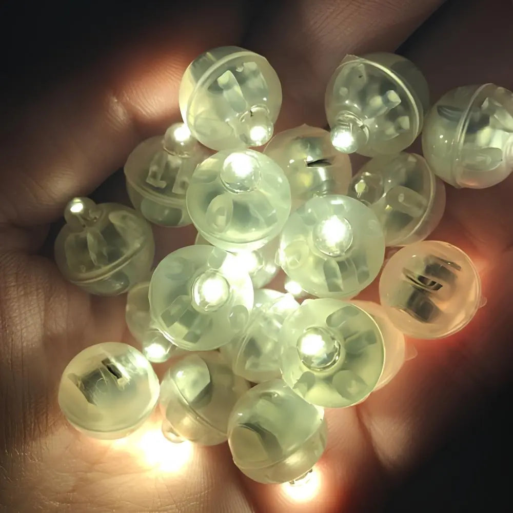 LED Party Orbs Battery-Powered Colorful 0.5 Inch