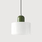 LED Pendant Lamp Slim Rectangular Halo Adjustable Suspension