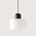 LED Pendant Lamp Slim Rectangular Halo Adjustable Suspension