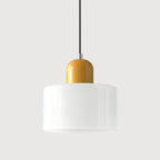 LED Pendant Lamp Slim Rectangular Halo Adjustable Suspension