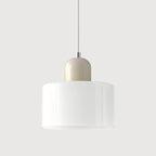 LED Pendant Lamp Slim Rectangular Halo Adjustable Suspension