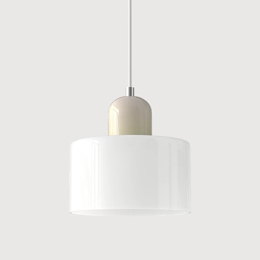 LED Pendant Lamp Slim Rectangular Halo Adjustable Suspension
