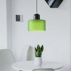 LED Pendant Lamp Slim Rectangular Halo Adjustable Suspension