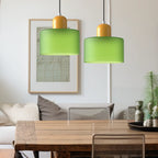 LED Pendant Lamp Slim Rectangular Halo Adjustable Suspension