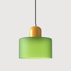 LED Pendant Lamp Slim Rectangular Halo Adjustable Suspension