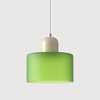 LED Pendant Lamp Slim Rectangular Halo Adjustable Suspension