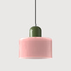 LED Pendant Lamp Slim Rectangular Halo Adjustable Suspension