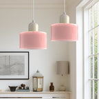 LED Pendant Lamp Slim Rectangular Halo Adjustable Suspension