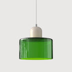 LED Pendant Lamp Slim Rectangular Halo Adjustable Suspension