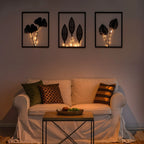 LED Photo Frames Battery-Powered Set of 3