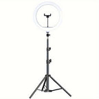 LED Ring Light Dimmable Shadow-Free Adjustable Tripod