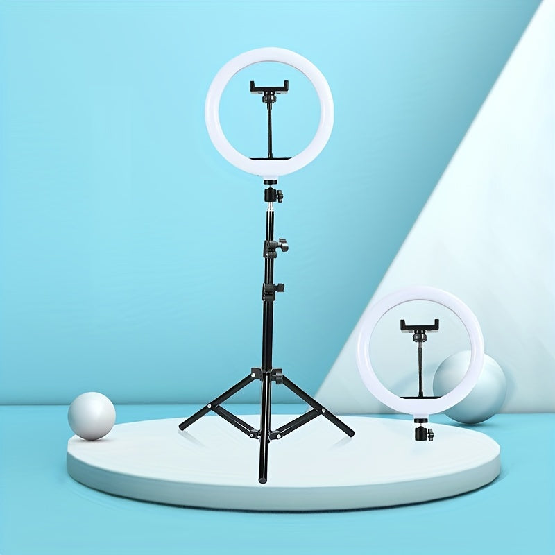 LED Ring Light Dimmable Shadow-Free Adjustable Tripod