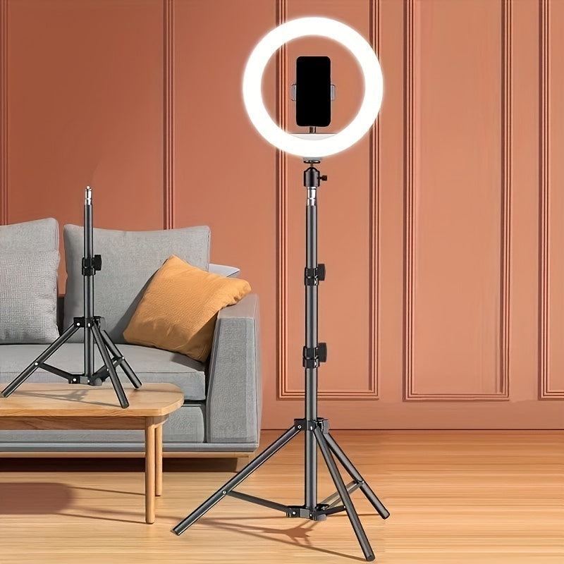 LED Ring Light Dimmable Shadow-Free Adjustable Tripod