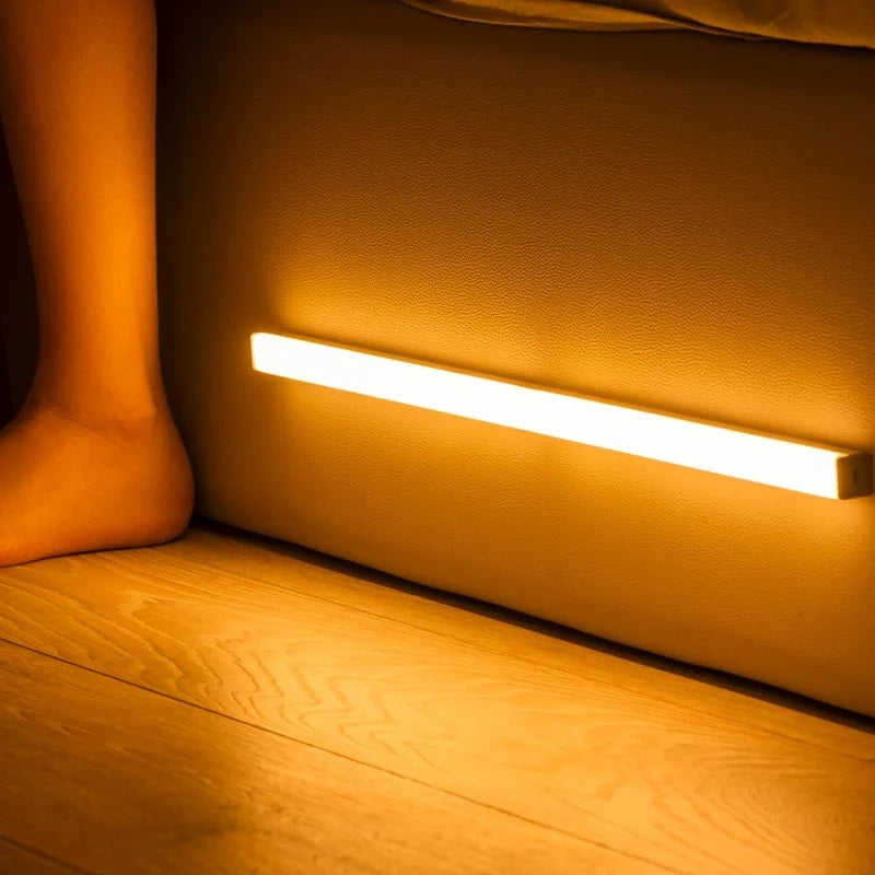 LED Sensor Light Bar Motion-Activated USB Rechargeable
