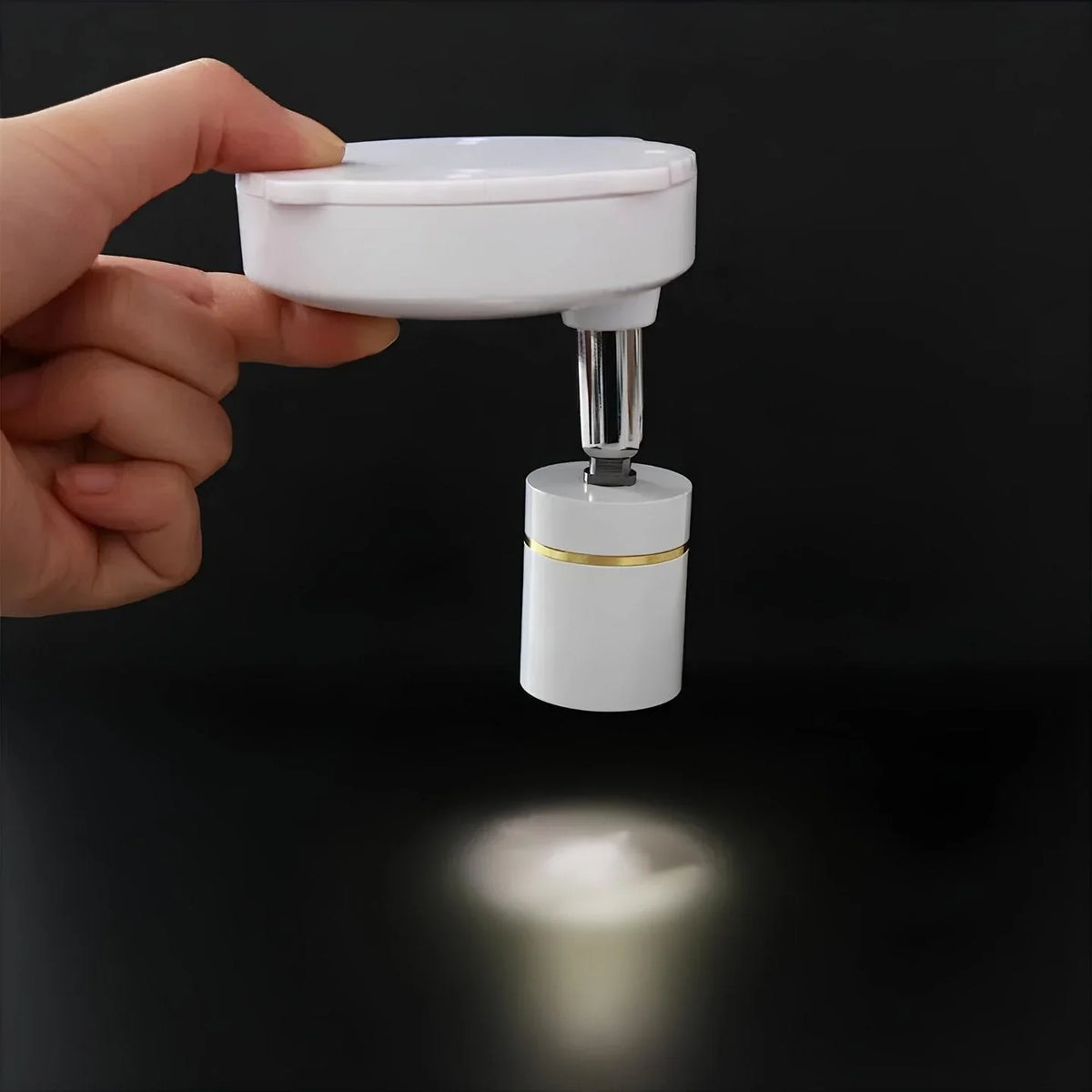 LED Spotlight 300° Rotation Dimmable Remote Control