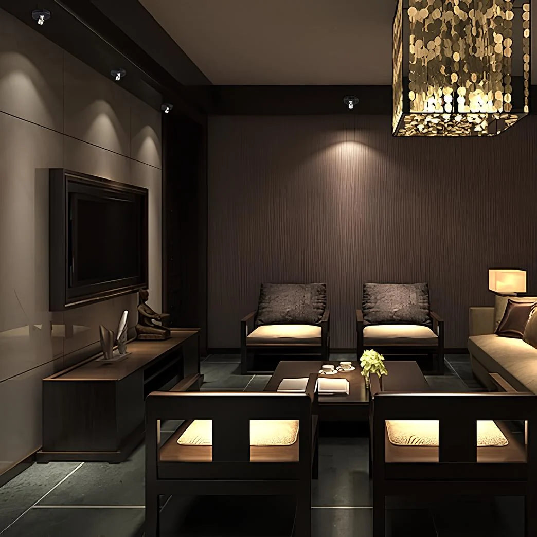 LED Spotlight 300° Rotation Dimmable Remote Control