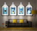 LED Spotlight Wireless Dimmable Remote Control