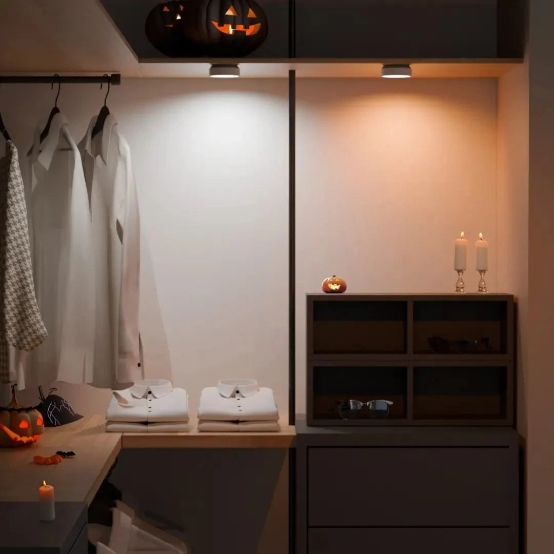 LED Spotlights Magnetic Rechargeable Dimmable Set of 3