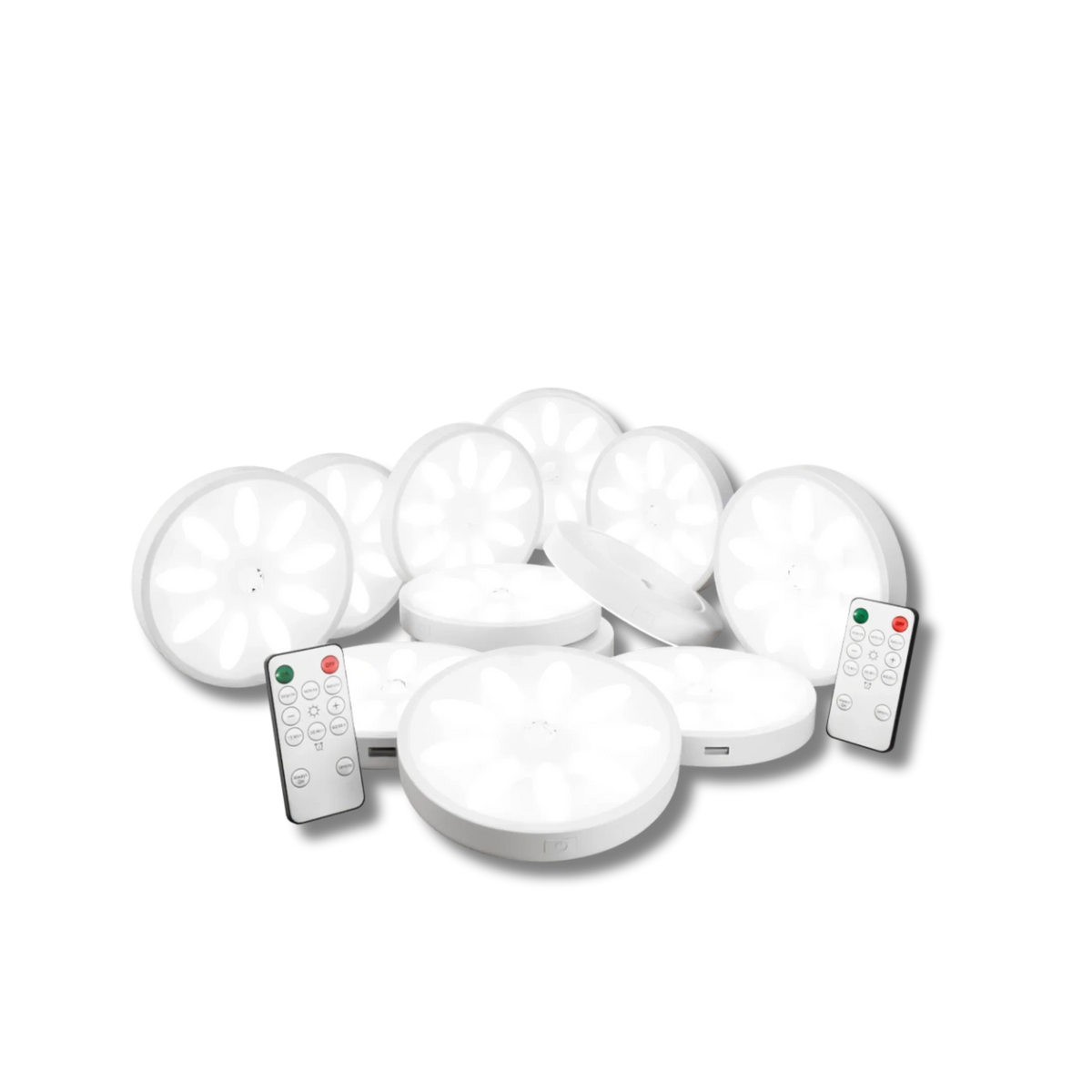 LED Spotlights Magnetic Rechargeable Dimmable Set of 3