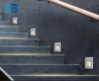 LED Stair Light Motion-Sensing Recessed Selectable Color