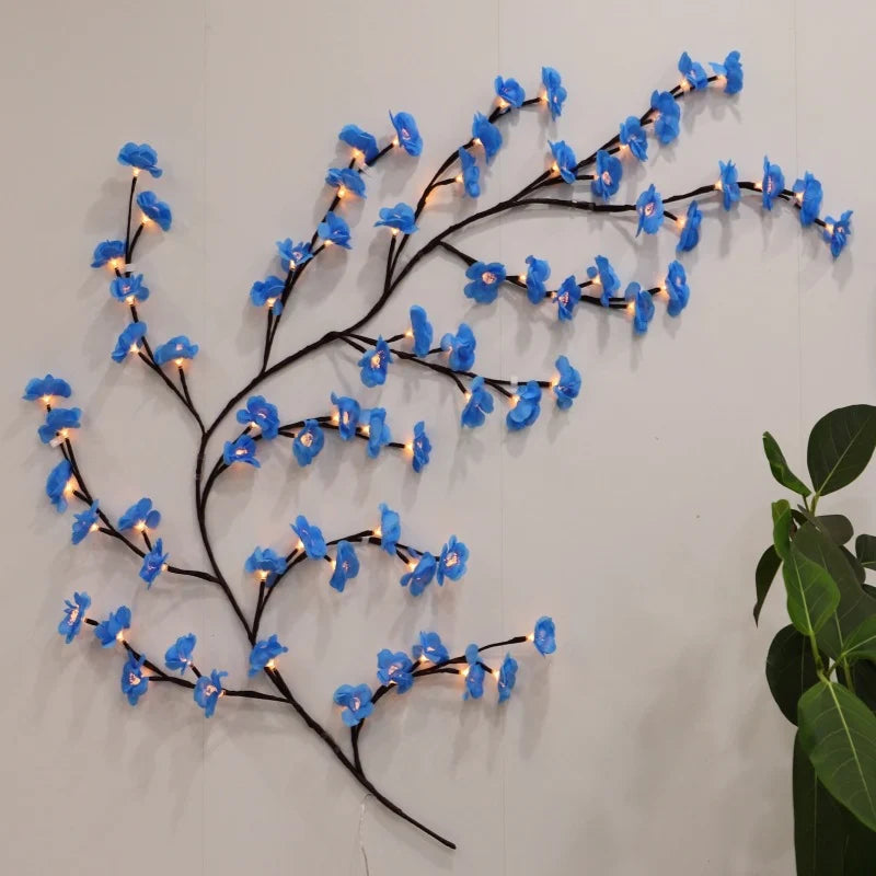 LED String Lights Floral Design USB Powered