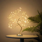 LED Table Lamp Bonsai Warm Glow USB & Battery