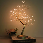 LED Table Lamp Bonsai Warm Glow USB & Battery