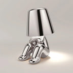 LED Table Lamp Rechargeable USB Metal Frame