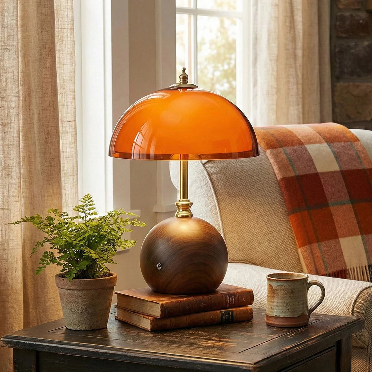 LED Table Lamp USB Rechargeable Touch Control