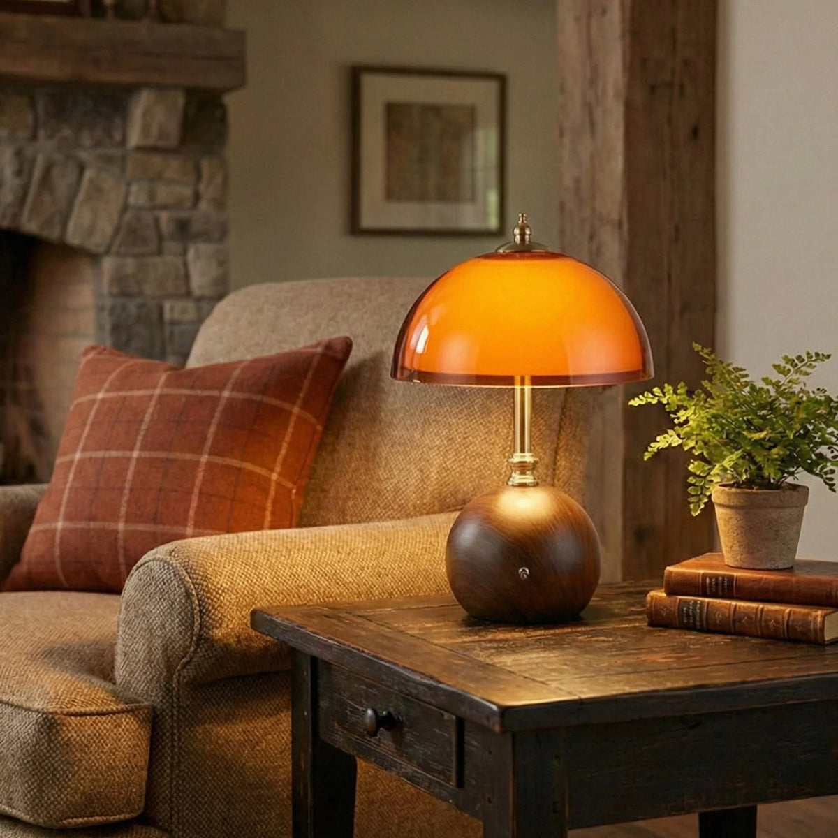 LED Table Lamp USB Rechargeable Touch Control