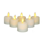 LED Tealights Realistic Flicker Battery-Powered & Flameless