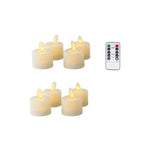 LED Tealights Realistic Flicker Battery-Powered & Flameless