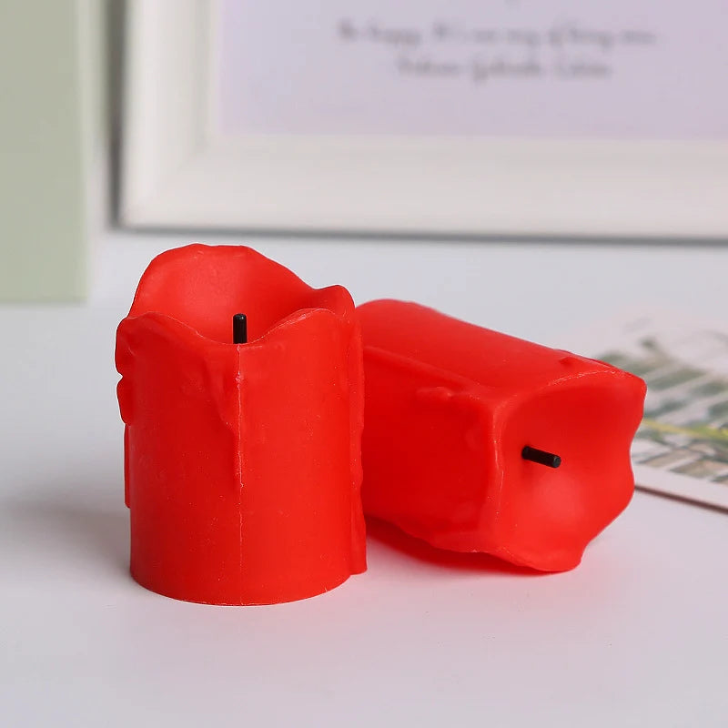 LED Tealights Realistic Wax Flameless & Battery Operated
