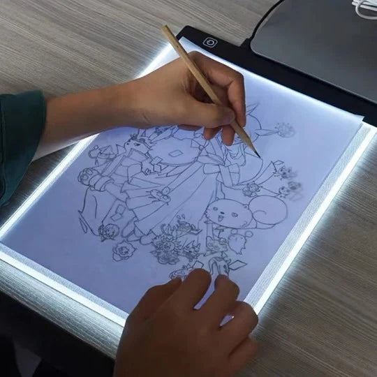 LED Tracing Light Pad Ultra-Thin Adjustable Brightness USB-Powered