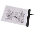 LED Tracing Light Pad Ultra-Thin Adjustable Brightness USB-Powered
