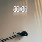 LED Wall Clock 3D Dimmable Soft Glow USB Powered