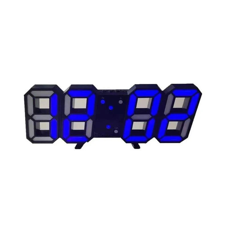 LED Wall Clock 3D Dimmable Soft Glow USB Powered