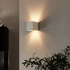 LED Wall Lamp Adjustable Dual-Panel Wired & USB Rechargeable