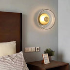 LED Wall Lamp Energy-Efficient 5W Glass & Iron