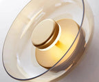 LED Wall Lamp Energy-Efficient 5W Glass & Iron