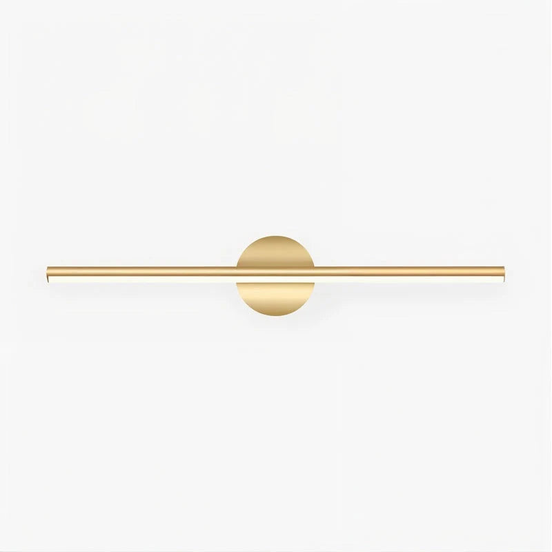 LED Wall Lamp Integrated Warm Light Black & Gold