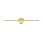 LED Wall Lamp Integrated Warm Light Black & Gold
