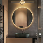 LED Wall Lamp Integrated Warm Light Black & Gold